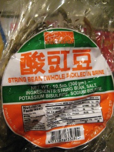 string bean
